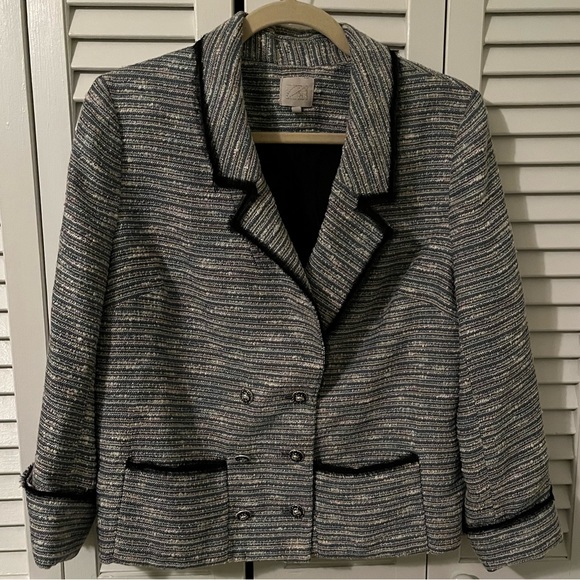 Anthropologie Jackets & Blazers - Anthropologie Coquille Today’s Special Double Breasted Blazer Size 12